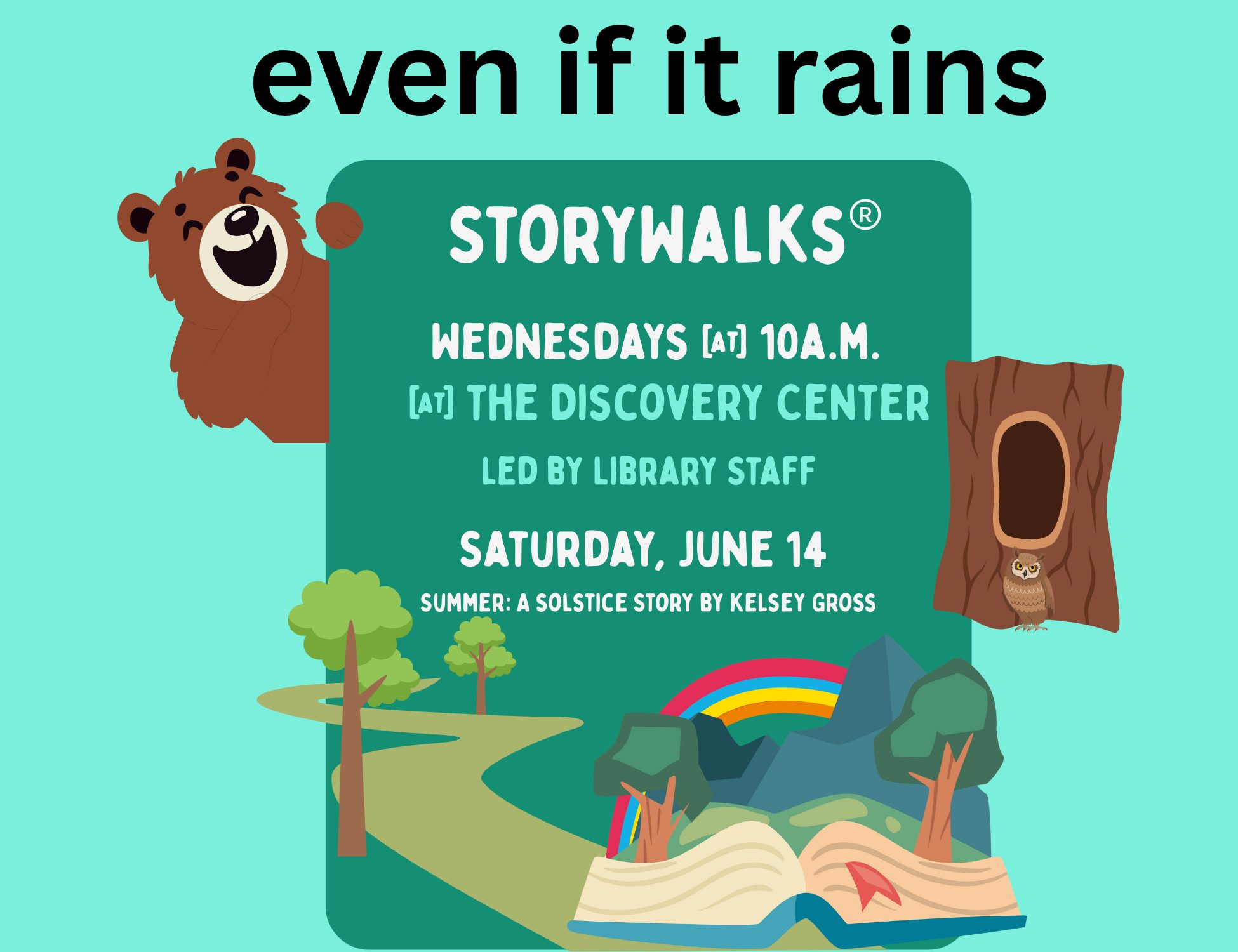 Copy of Children’s Summer Nature Programs even if it rains